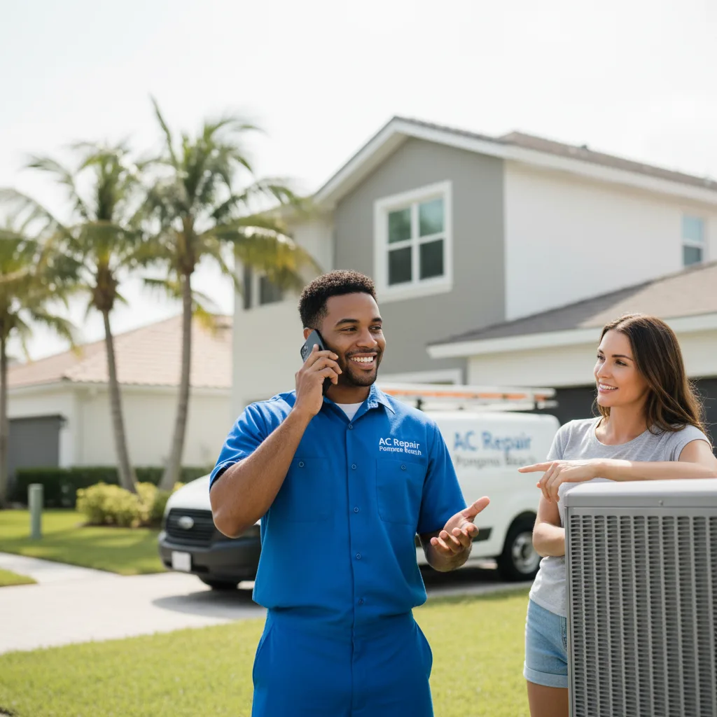AC Repair Pompano Beach customer support in Trumbull